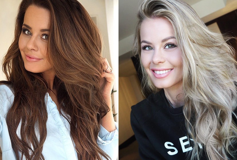 mørk blond mørk blond